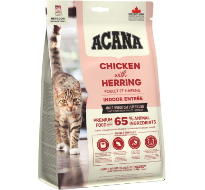 ACANA Сухий корм для кішок ACANA Indoor Entree 340 г (0064992714482)