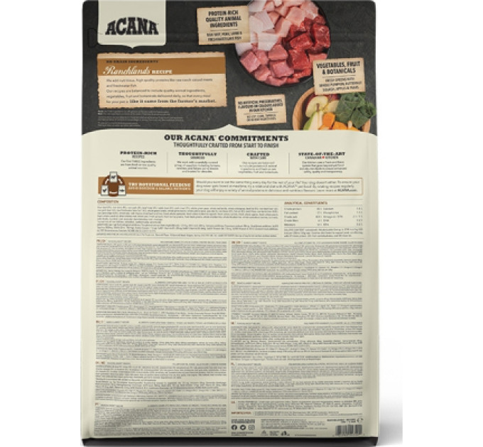 ACANA Сухий корм для собак ACANA Ranchlands 2 кг (0064992543204)