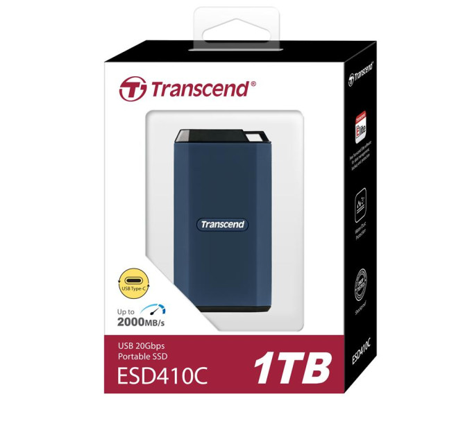Transcend Накопичувач SSD USB Type-C 1TB ESD410C Transcend (TS1TESD410C)