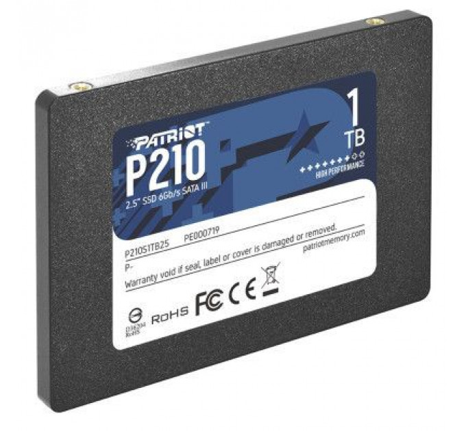 Накопичувач SSD 2.5" 1TB Patriot (P210S1TB25)