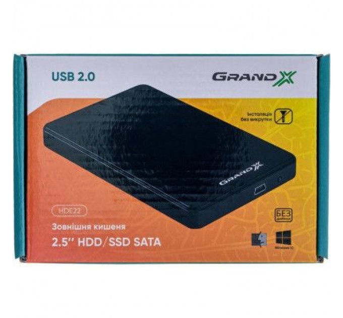Кишеня зовнішня Grand-X HDE22