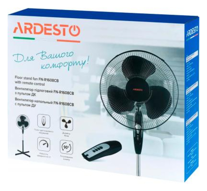 Ardesto Вентилятор Ardesto FN-R1608CB