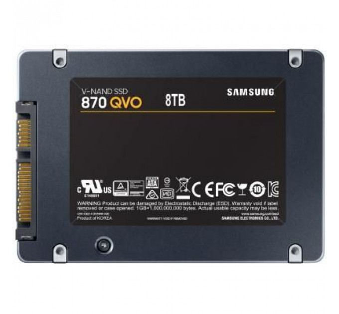 Накопичувач SSD 2.5" 8TB 870 QVO Samsung (MZ-77Q8T0BW)