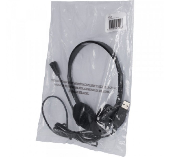 Sandberg Навушники Sandberg Headset Bulk USB Black (825-29)