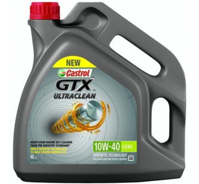 Castrol Моторна олива Castrol GTX 10W-40 4л (CS 10W40 GTX A3B4 4L)
