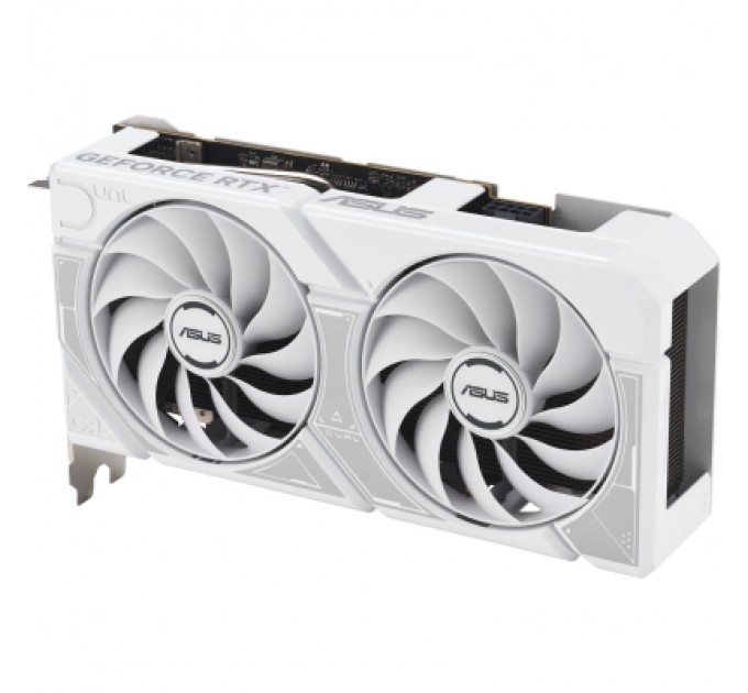 ASUS Відеокарта ASUS GeForce RTX5060 8Gb DUAL WHITE OC (DUAL-RTX5060-O8G-WHITE)