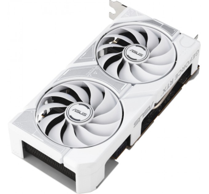 ASUS Відеокарта ASUS GeForce RTX5060 8Gb DUAL WHITE OC (DUAL-RTX5060-O8G-WHITE)