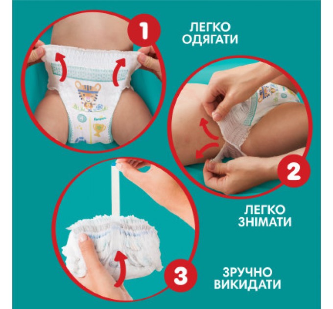 Pampers Підгузки Pampers Pants Giant Plus Розмір 7 (17+ кг) 114 шт (8700216341653)