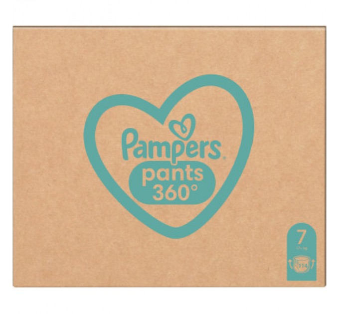 Pampers Підгузки Pampers Pants Giant Plus Розмір 7 (17+ кг) 114 шт (8700216341653)