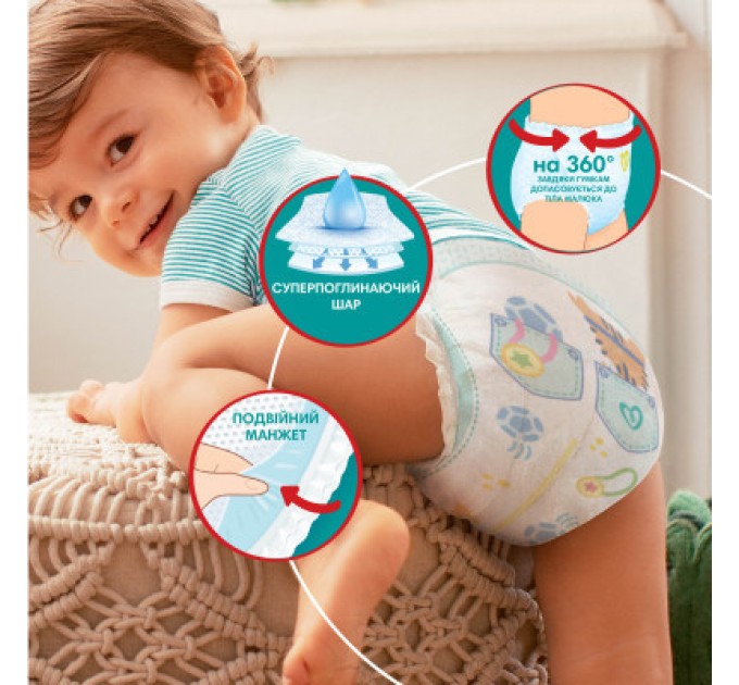Pampers Підгузки Pampers Pants Giant Plus Розмір 7 (17+ кг) 114 шт (8700216341653)