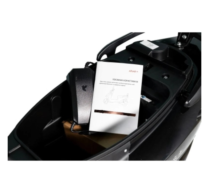 Atlas Електроскутер Atlas Spider Box 1500W Black (4003)