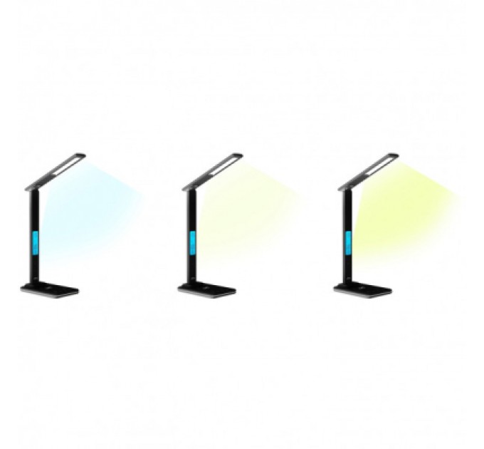 Media-Tech Настільна лампа Media-Tech MT222, QI, 3000-6500К, 750 Lm, black (MT222K)