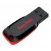 SanDisk USB флеш накопичувач SanDisk 64GB Cruzer Blade Black/red USB 2.0 (SDCZ50-064G-B35)