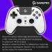GamePro Геймпад GamePro із зарядною станцією 2.4G/BT 5.1/USB (Switch/PC/PS/iOS/Android) RGB White (GPS20W)