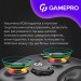 GamePro Геймпад GamePro із зарядною станцією BT 5.3/USB/2.4 ГГц (Switch/PC/iOS/Android) RGB Black (GPX13BDOC)