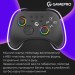 GamePro Геймпад GamePro із зарядною станцією BT 5.3/USB/2.4 ГГц (Switch/PC/iOS/Android) RGB Black (GPX13BDOC)