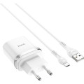HOCO Зарядний пристрій HOCO C12Q Smart QC3.0 charger set(Micro) White (6931474716286)