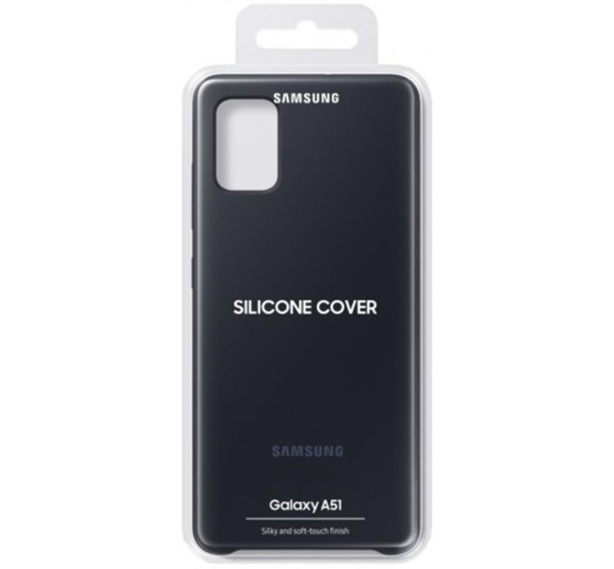 Samsung Чохол-накладка Samsung Silicone Cover для Samsung Galaxy A51 SM-A515 Black (EF-PA515TBEGRU)