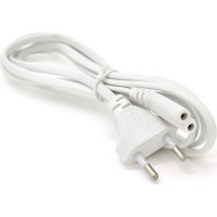 Кабель живлення C7 1.5m 0.5mm2 white Voltronic (PC-184CEE7/16-C7-CCA-1,5) Кабель живлення C7 1.5m 0.5mm2 white Voltronic (PC-184CEE7/16-C7-CCA-1,5)