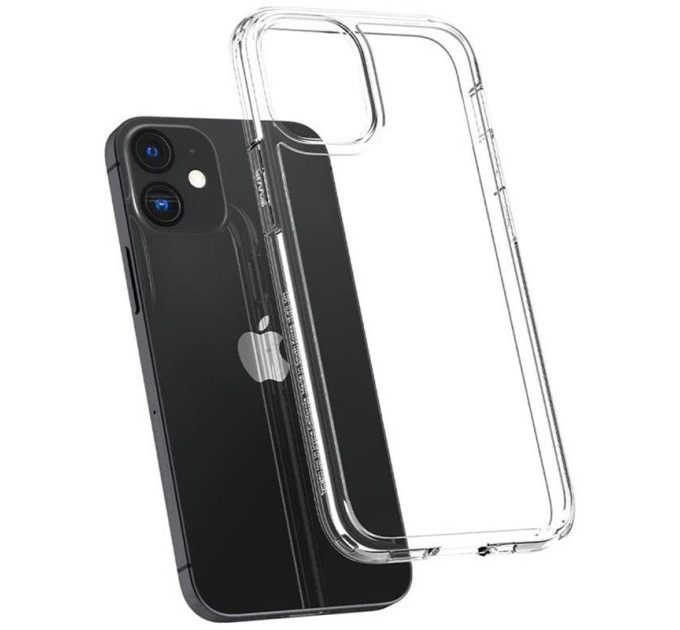 Spigen Чохол-накладка Spigen Crystal Hybrid для Apple iPhone 12 Mini Crystal Clear (ACS01542)