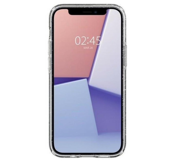 Spigen Чохол-накладка Spigen Liquid Crystal Glitter для Apple iPhone 12 Mini Crystal Quartz (ACS01741)