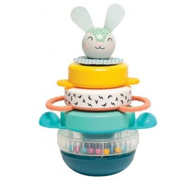 Taf Toys Розвиваюча іграшка Taf Toys пірамідка Кролик колекція Полярне сяйво (12445)