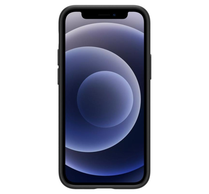 Spigen Чохол-накладка Spigen Thin Fit для Apple iPhone 12 Mini Black (ACS01739)