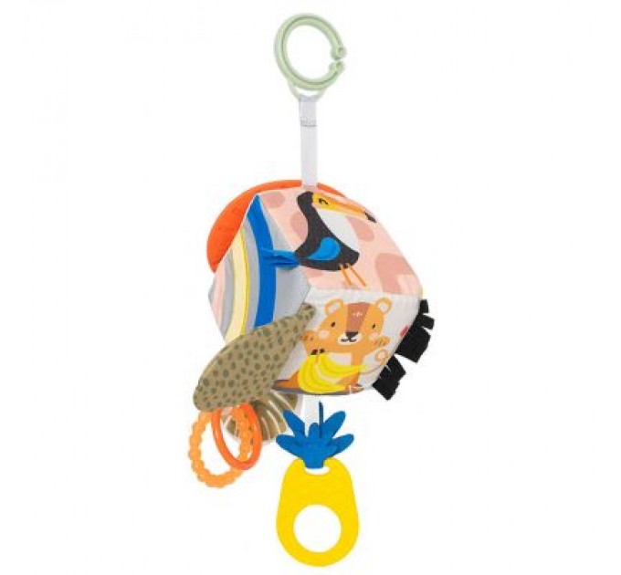 Taf Toys Іграшка-підвіска Taf Toys кубик колекції Савана - Веселі Звірята (12755)