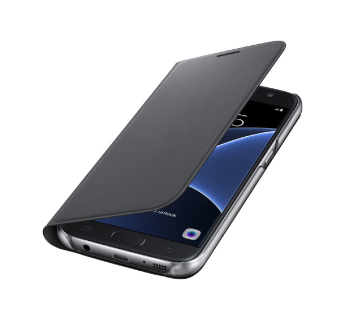Samsung Чохол-книжка Samsung Flip Wallet для Samsung Galaxy S7 Edge  SM-G935 Black (EF-WG935PBEGRU)