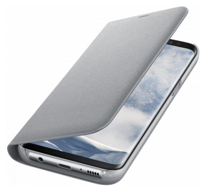 Samsung Чохол-книжка Samsung LED View Cover для Samsung Galaxy S8+ G955 Silver (EF-NG955PSEGRU)