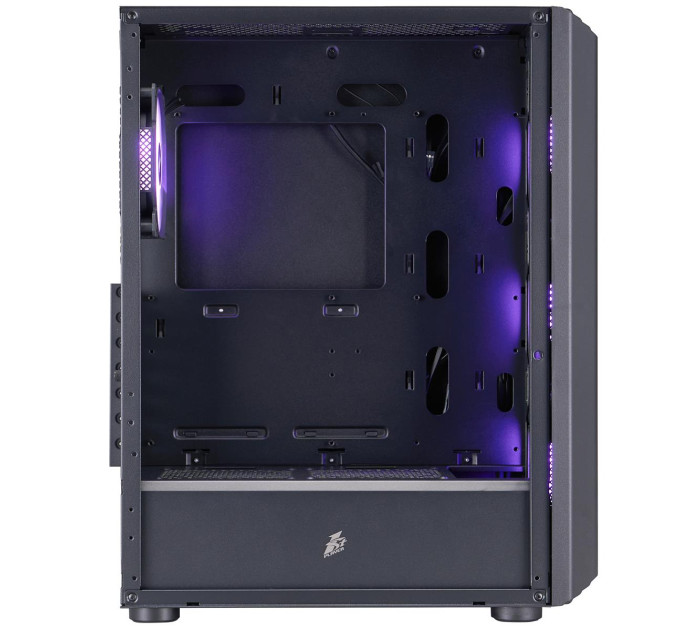 1stPlayer Корпус 1stPlayer H6-BK-4F7 Black без БЖ
