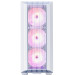 1stPlayer Корпус 1stPlayer H6-WH-4F7-W White без БЖ
