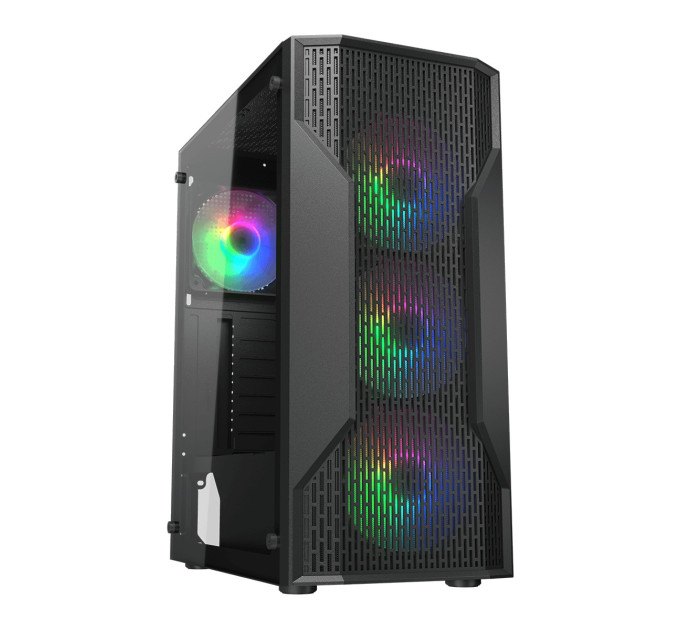 Cougar Корпус Cougar MX110 RGB Black без БЖ