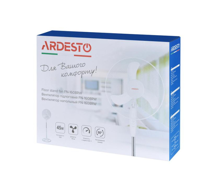 Ardesto Вентилятор Ardesto FN-1608RW