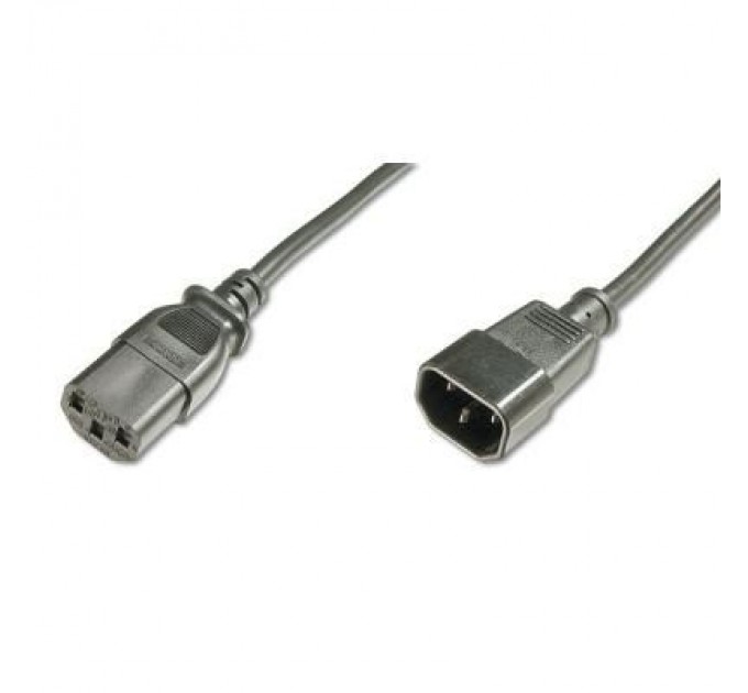 Digitus Кабель живлення C13 to C14 1.8m Digitus (AK-440201-018-S)