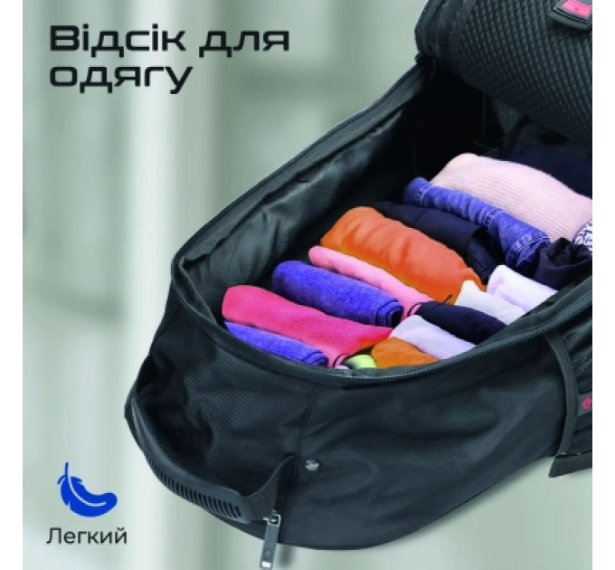 Promate Рюкзак для ноутбука Promate 15.6" Compact-TR black (compact-tr.black)