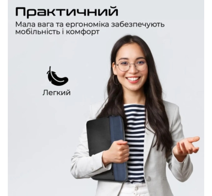 Promate Чохол до ноутбука Promate 13" Limber-SB Black (limber-sb.black)