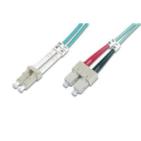 Оптичний патчкорд Digitus LC/UPC-SC/UPC,50/125,OM3,duplex,10m (DK-2532-10/3)