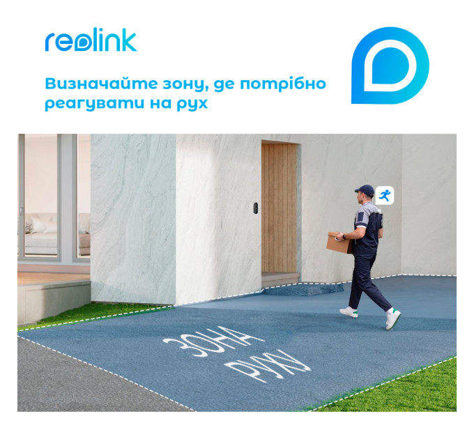 Reolink Відеодзвінок Reolink D340W (Video Doorbell WiFi)