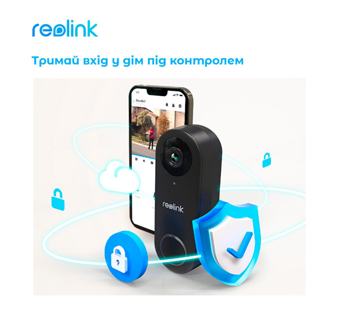 Reolink Відеодзвінок Reolink D340W (Video Doorbell WiFi)