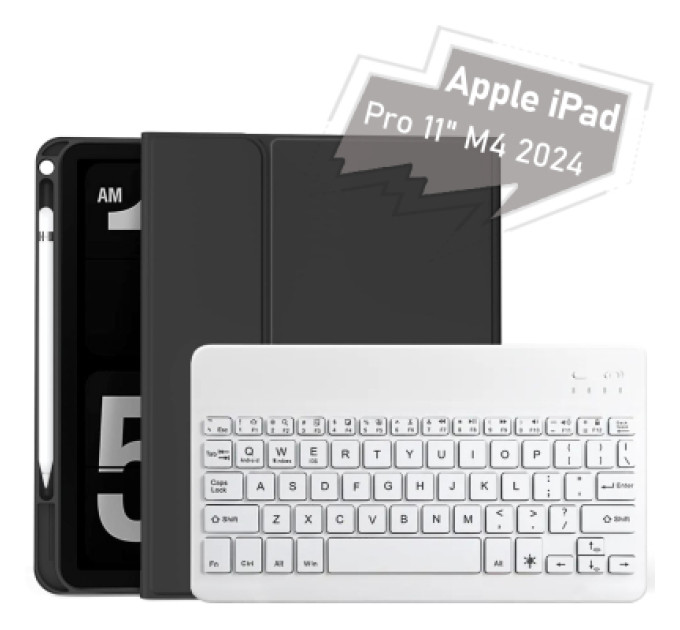 BeCover Чохол до планшета BeCover with keyboard Apple iPad Pro 11" M4 2024 Black (712998)