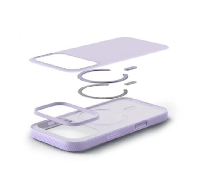 Belkin Чохол до мобільного телефона Belkin Magnetic Protective Grip iPhone 17 Pro Lavender (MSA035HQLV)