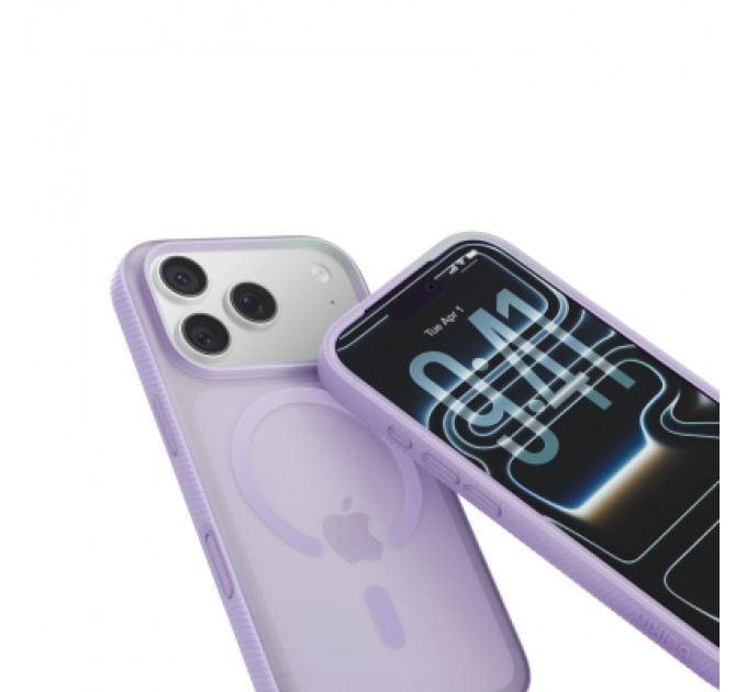 Belkin Чохол до мобільного телефона Belkin Magnetic Protective Grip iPhone 17 Pro Lavender (MSA035HQLV)