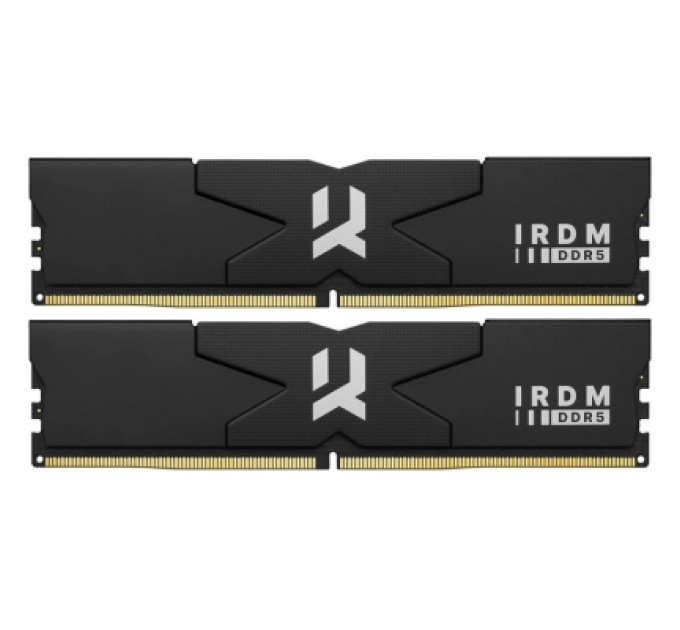 Goodram Модуль пам'яті для комп'ютера DDR5 32GB (2x16GB) 5600 MHz IRDM Black Goodram (IR-5600D564L36S/32GDC)