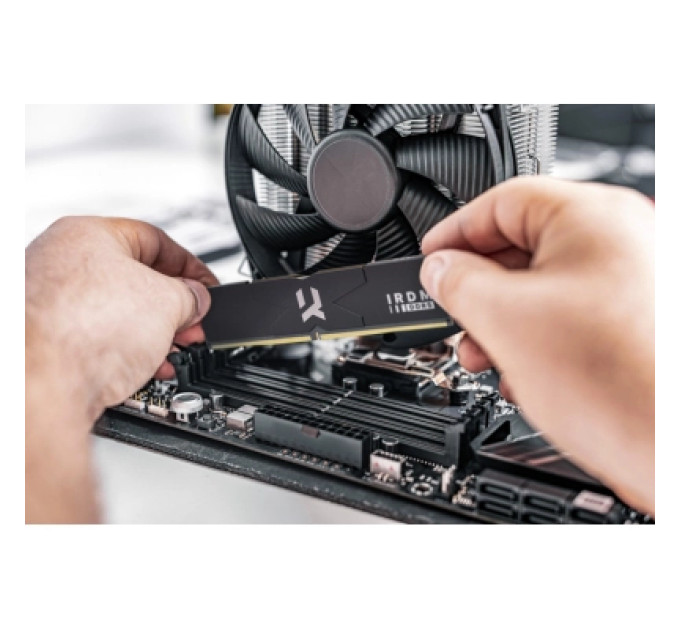 Goodram Модуль пам'яті для комп'ютера DDR5 32GB (2x16GB) 5600 MHz IRDM Black Goodram (IR-5600D564L36S/32GDC)