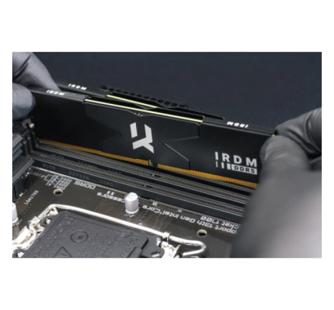 Goodram Модуль пам'яті для комп'ютера DDR5 32GB (2x16GB) 5600 MHz IRDM Black Goodram (IR-5600D564L36S/32GDC)