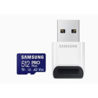 Карта пам'яті Samsung 512GB microSDXC class 10 UHS-I U3 V30 Pro Plus (MB-MD512SB/WW)