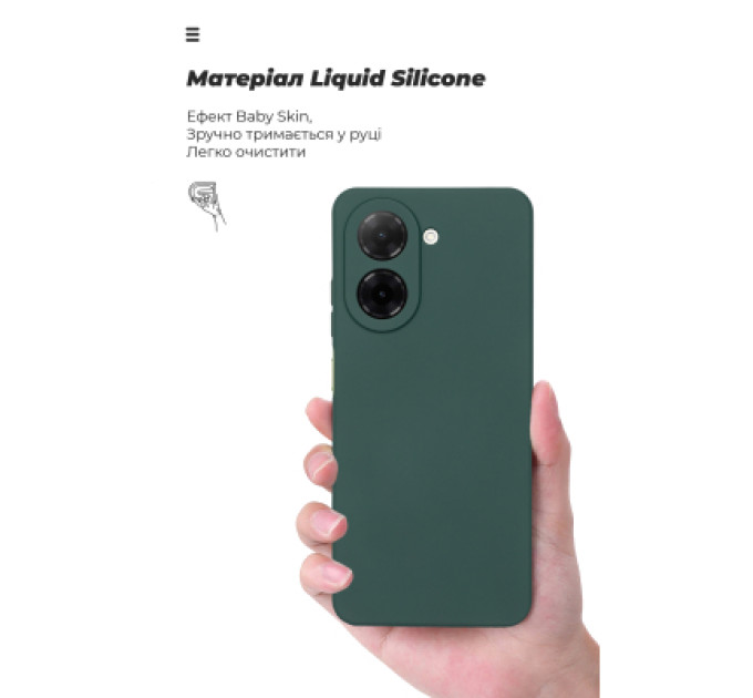 Armorstandart Чохол до мобільного телефона Armorstandart ICON Xiaomi Redmi A5 4G Camera cover Dark Green (ARM84891)