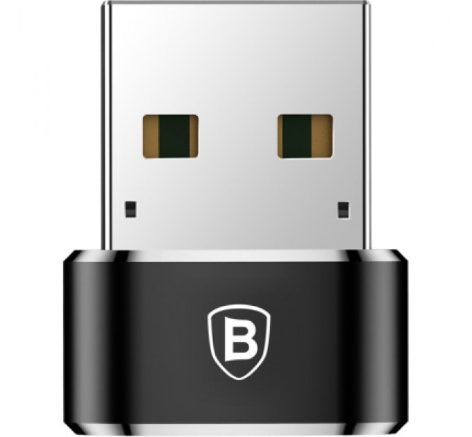 Baseus Перехідник USB 2.0 AF to USB-C black Baseus (CAAOTG-01)
