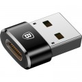 Baseus Перехідник USB 2.0 AF to USB-C black Baseus (CAAOTG-01)
